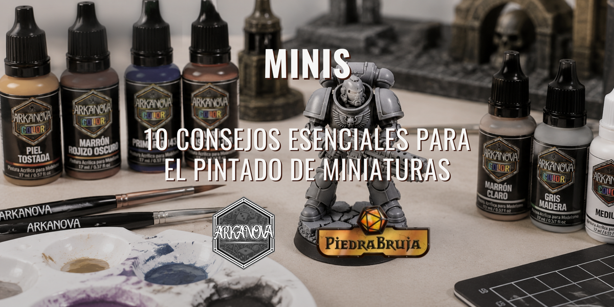 10 Consejos Esenciales para el Pintado de Miniaturas