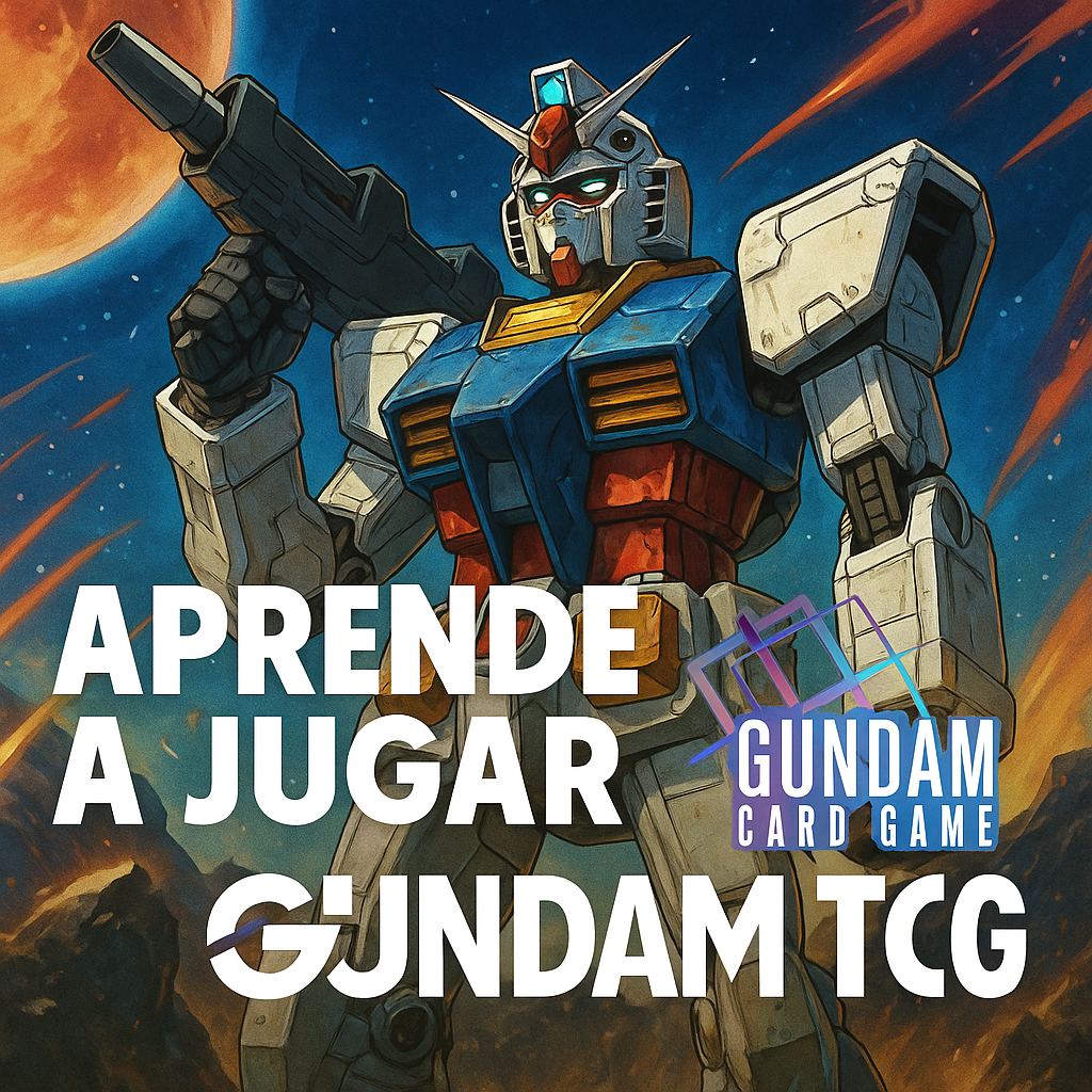🤖 Cómo jugar Gundam TCG: Guía básica completa de reglas y cartas