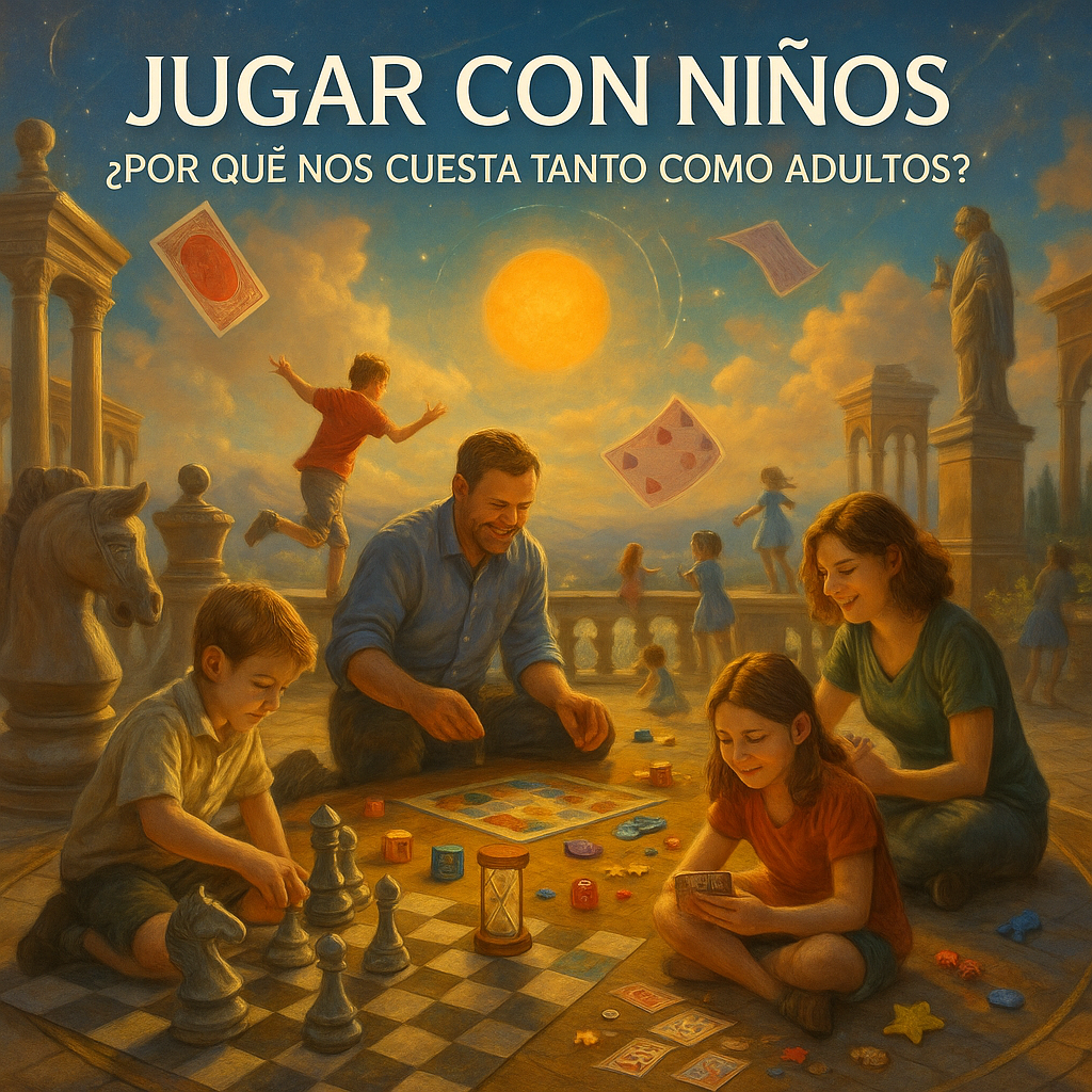 Jugar con niños: ¿Por qué nos cuesta tanto como adultos?
