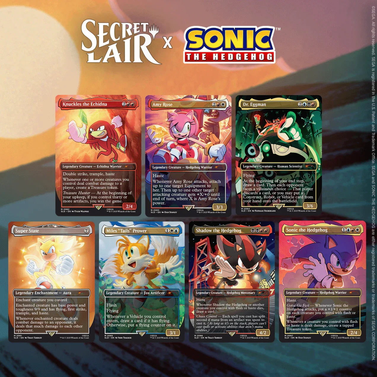 Sonic corre hacia Commander: Secret Lair ya está en tu tienda MTG favorita