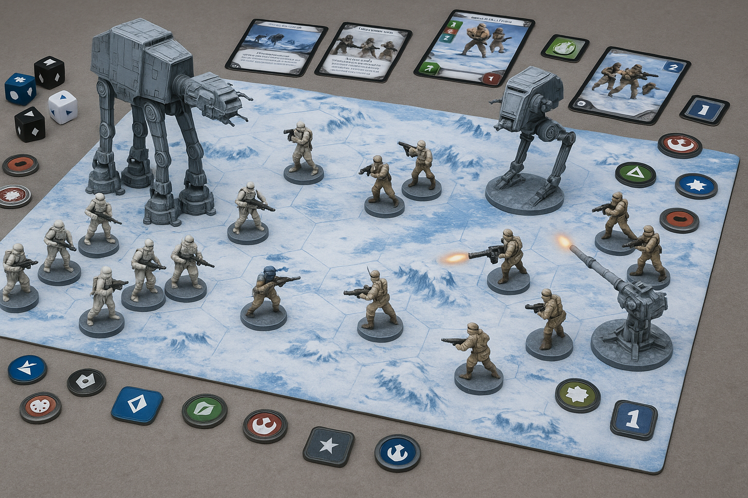 La Batalla de Hoth: miniaturas, estrategia y emoción galáctica