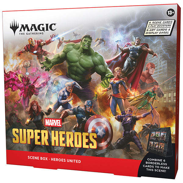Universes Beyond Marvel Super Heroes - Heroes United Scene Box