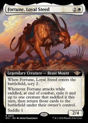 Fortune, Loyal Steed Extended (Ingles) | Singles y cartas sueltas de Magic: The Gathering en PiedraBruja Chile