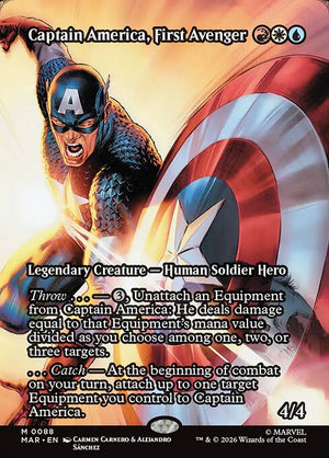 Captain America, First Avenger Regular (ingles) 88 | Singles MTG en PiedraBruja