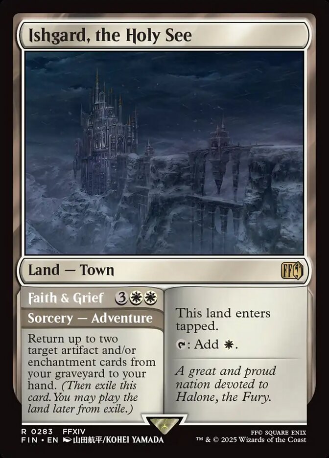 Ishgard, the Holy See // Faith & Grief Regular (ingles) 283