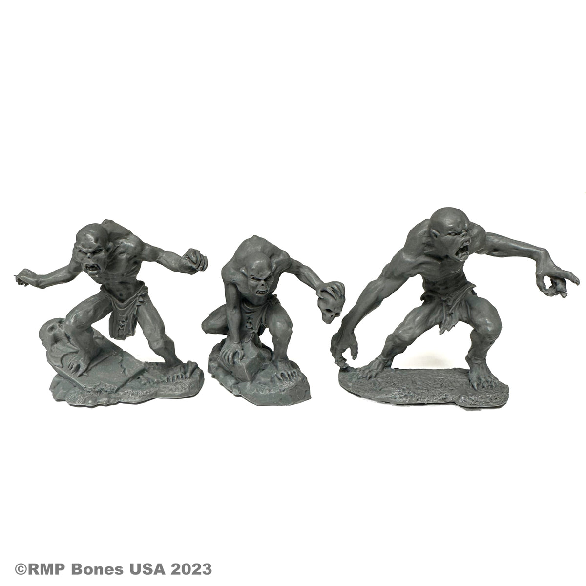 Ghouls (2) and Ghast