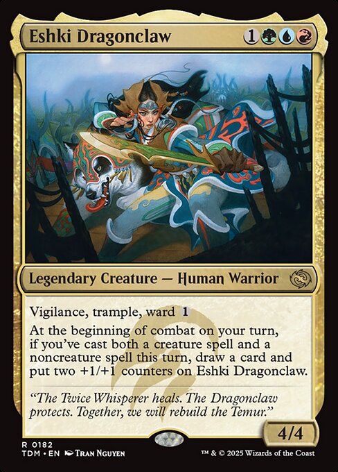 Eshki Dragonclaw Regular (ingles) 182 | Singles MTG en PiedraBruja