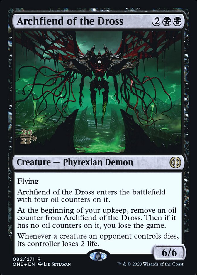 Archfiend of the Dross Regular Foil (español) 82s