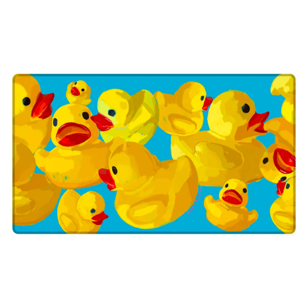 Playmat PATITOS DE HULE - Arte por: @jabitotal