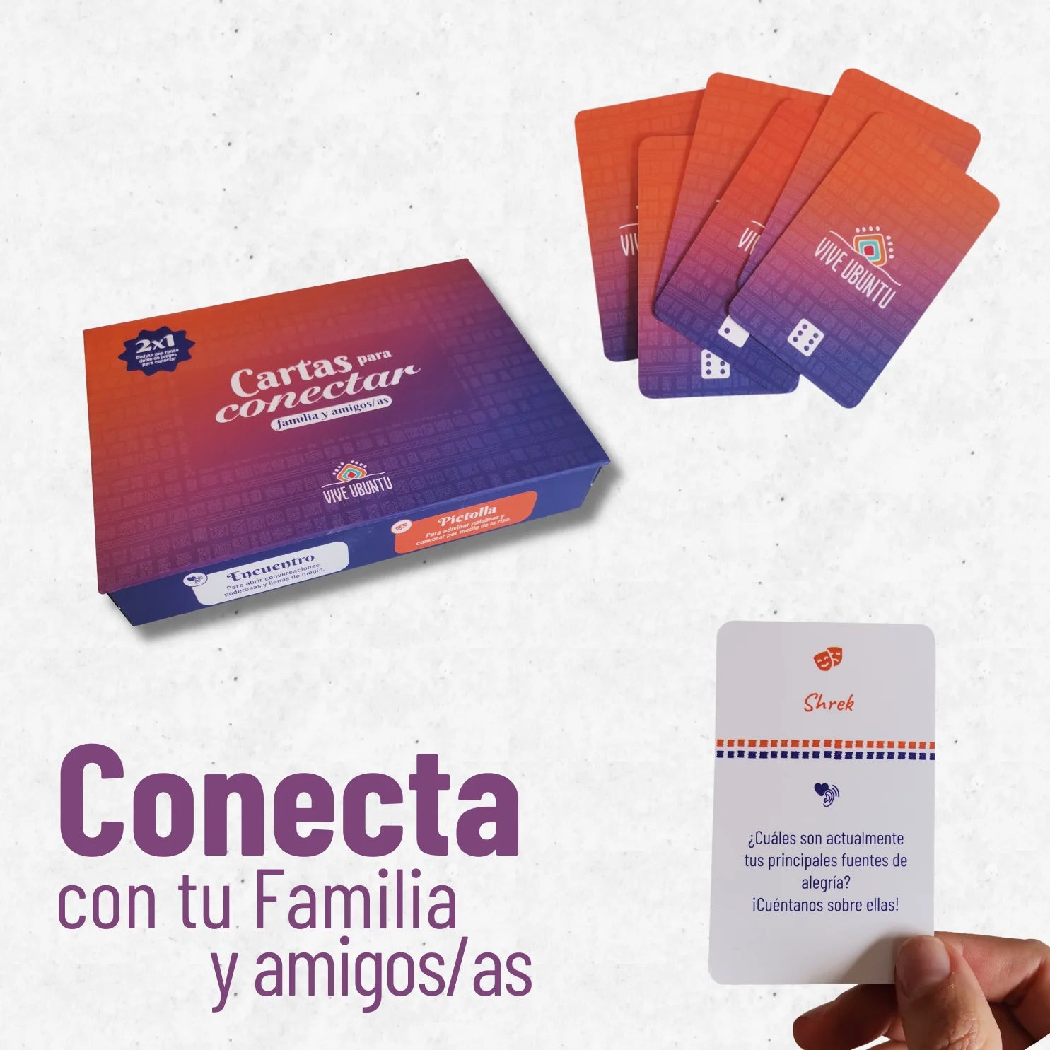 Ubuntu - Cartas para Conectar - Familia y Amigos