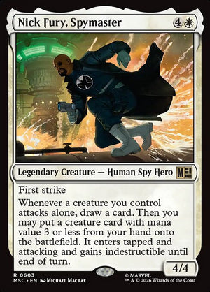 Nick Fury, Spymaster Regular Foil (ingles) 603 | Singles MTG en PiedraBruja