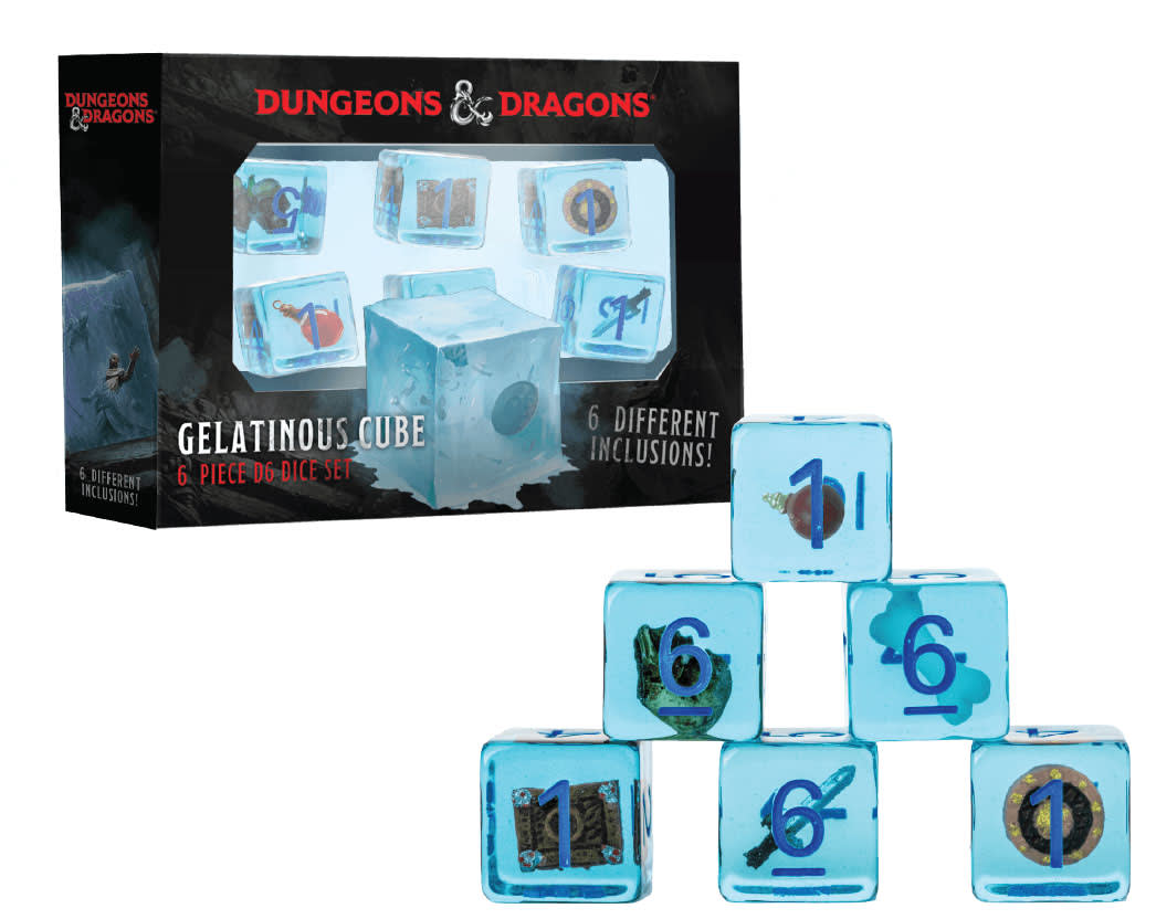 Gelatinous Cube - Dice Set