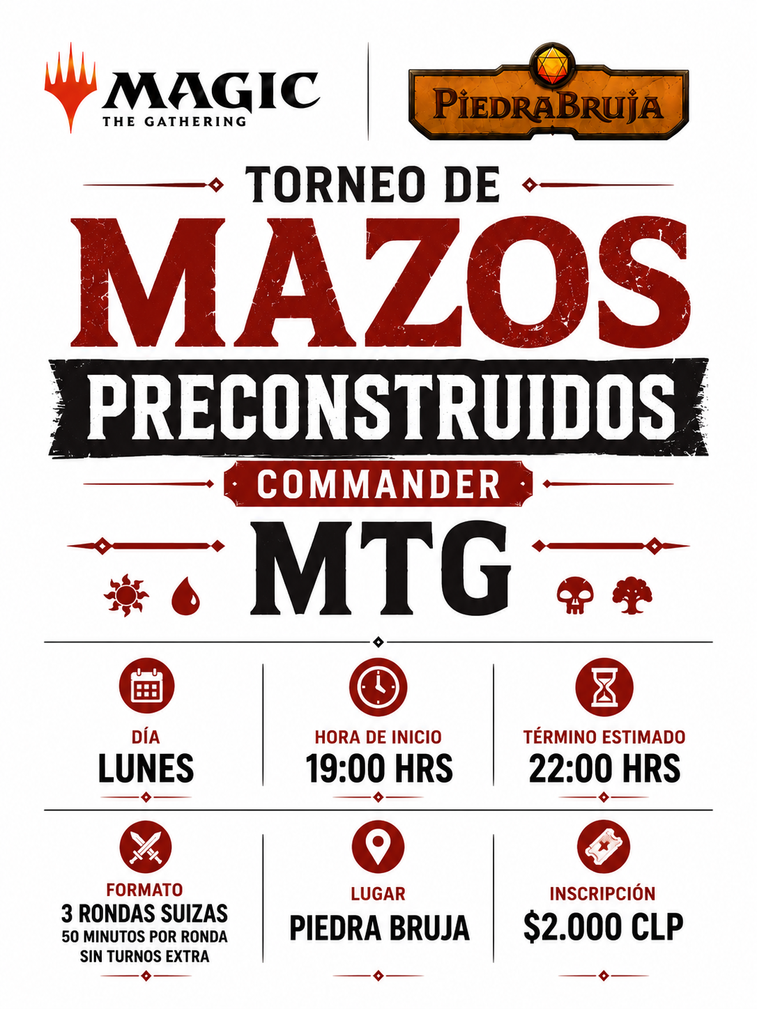 Torneo Magic Precon Commander
