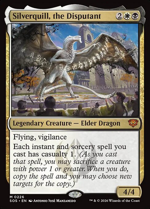 Silverquill, the Disputant Regular Foil (ingles) 226 | Singles MTG en PiedraBruja