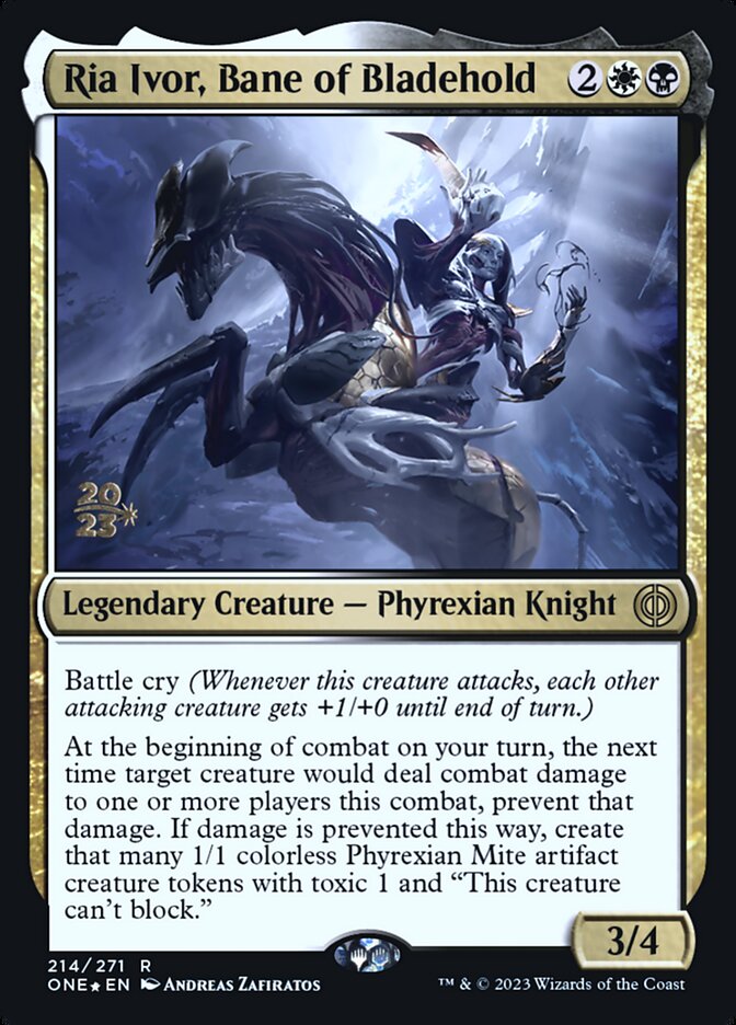 Ria Ivor, Bane of Bladehold Regular Foil (español) 214s