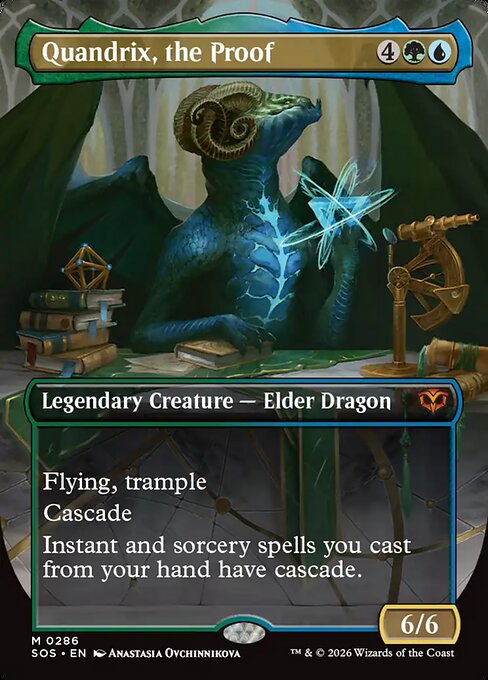 Quandrix, the Proof Borderless (ingles) 286 | Singles MTG en PiedraBruja