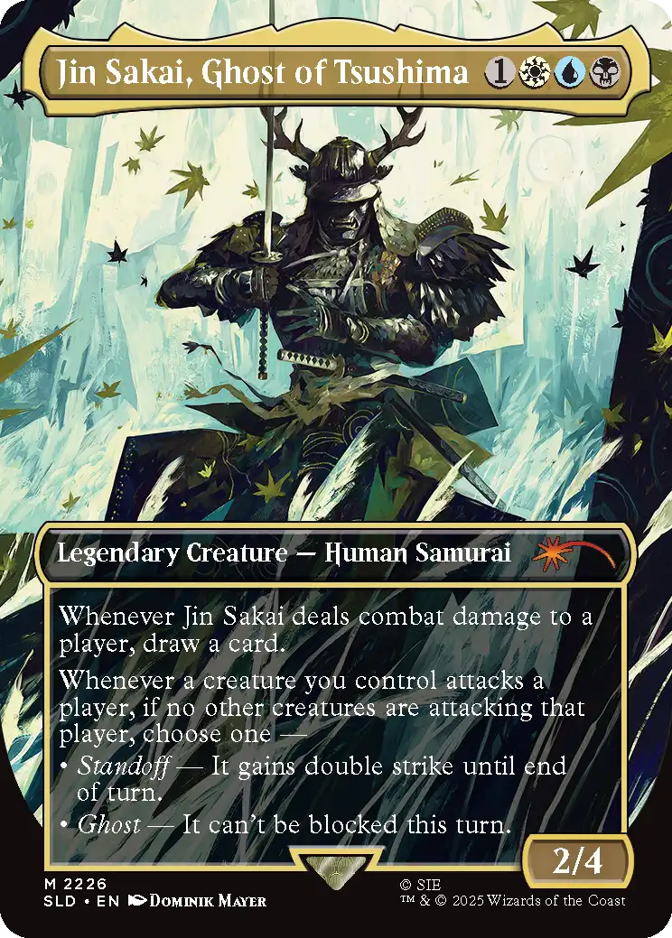 Secret Lair - Ghost of Tsushima | TCG Magic The Gathering | Piedra