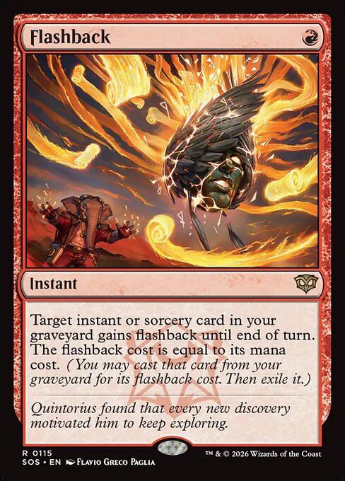 Flashback Regular Foil (ingles) 115| Singles MTG en PiedraBruja