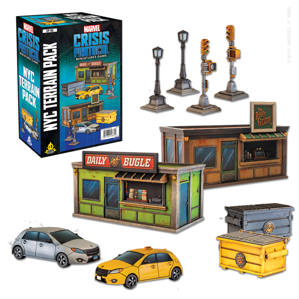 Marvel Crisis Protocol - NYC Terrain Expansion
