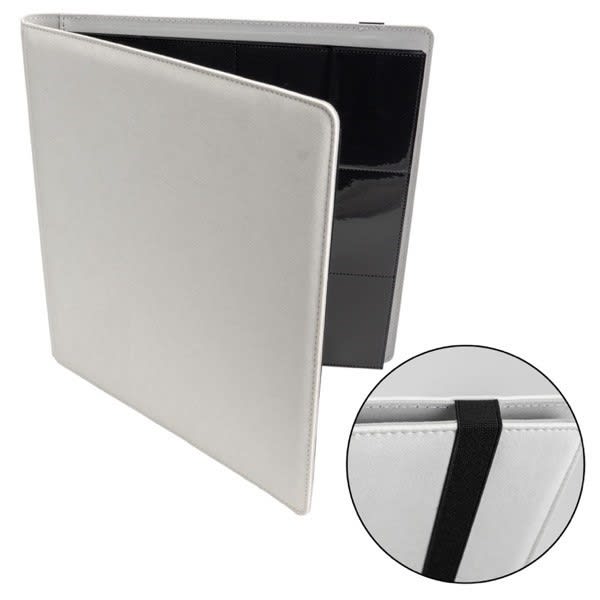 Carpeta Prime 8-Pocket - White | Accesorios Gamegenic para TCG en PiedraBruja Chile