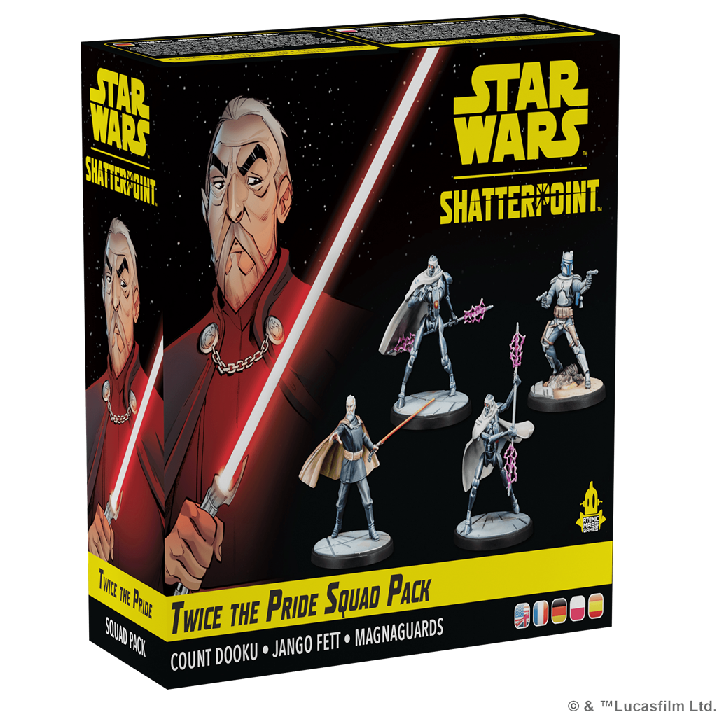Star Wars Shatterpoint: Twice the Pride, Count Dooku Squad Pack