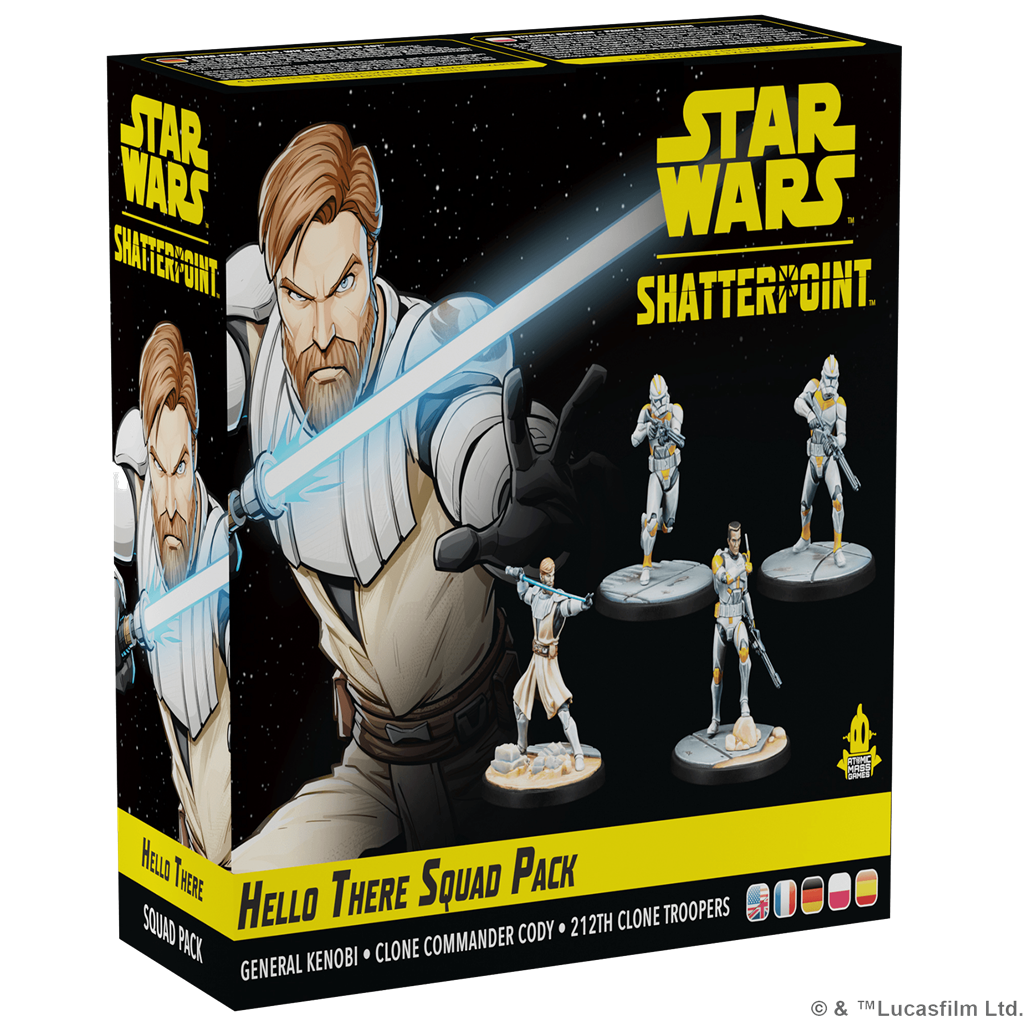 Star Wars Shatterpoint: Hello There, General Obi-Wan Kenobi Squad Pack