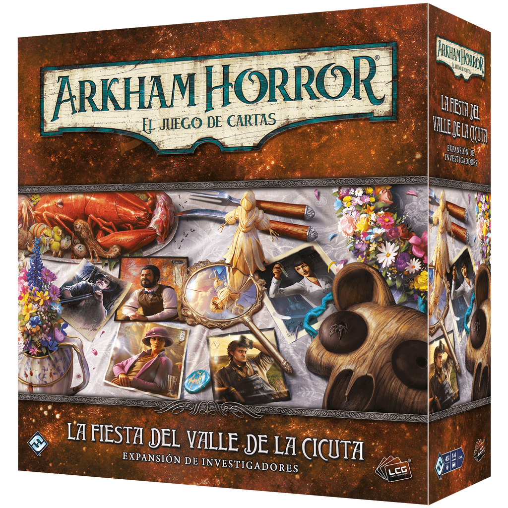 Arkham Horror LCG La fiesta del Valle de la Cicuta exp. investigadores