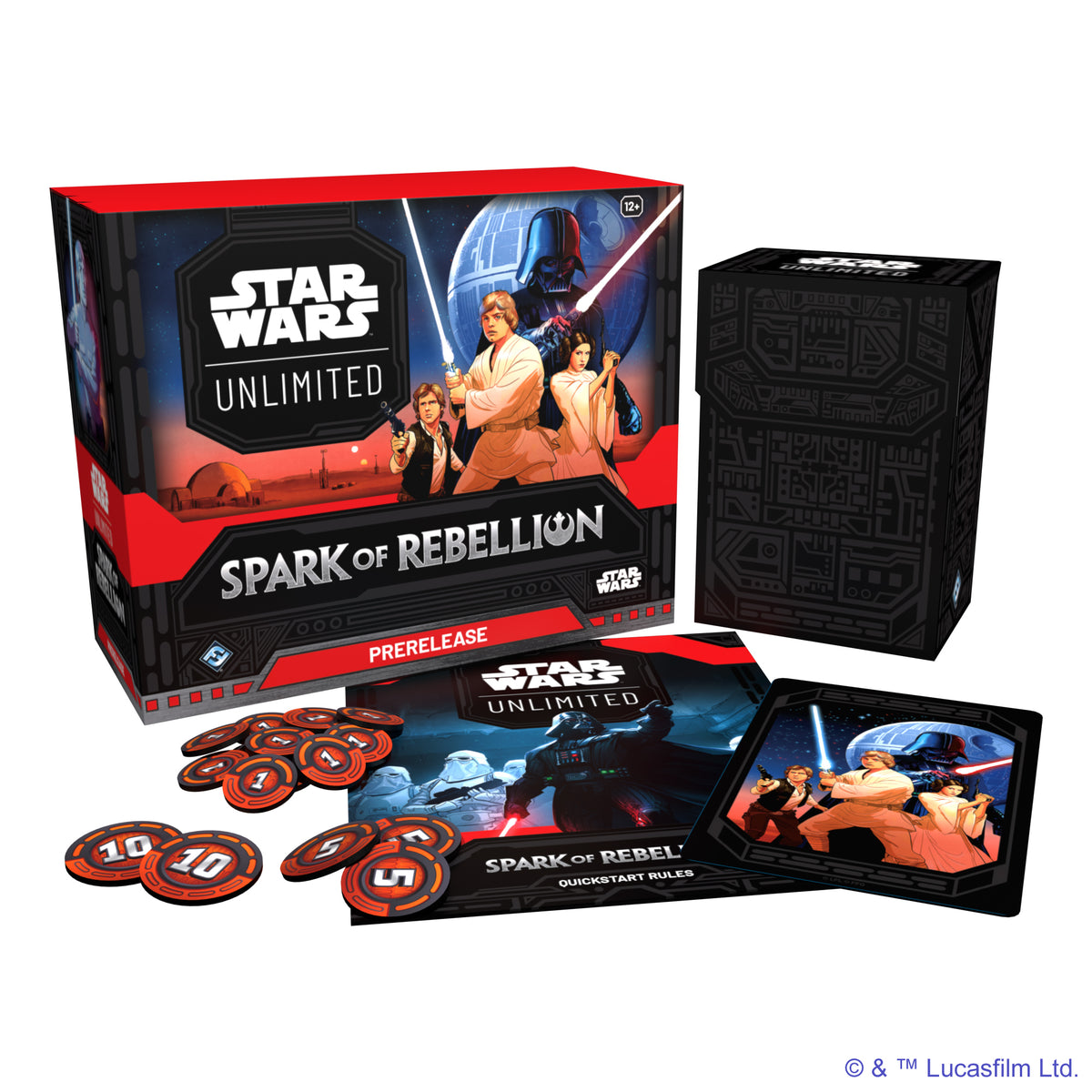 Star Wars Unlimited Spark of Rebellion Prerelease Box | Juegos de cartas coleccionables y TCG en PiedraBruja Chile