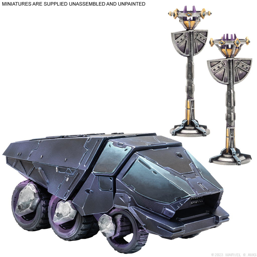 Marvel Crisis Protocol - Kingdom of Wakanda Terrain Pack