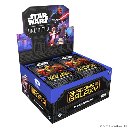 Star Wars Unlimited Shadows of the Galaxy Booster Display | Juegos de cartas coleccionables y TCG en PiedraBruja Chile
