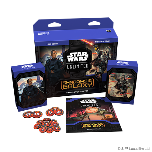 Star Wars Unlimited Shadows of the Galaxy Two Player Starter | Juegos de cartas coleccionables y TCG en PiedraBruja Chile