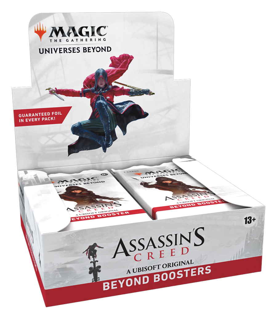 Assassin's Creed - Beyond Booster Display | Magic: The Gathering y accesorios TCG en PiedraBruja Chile