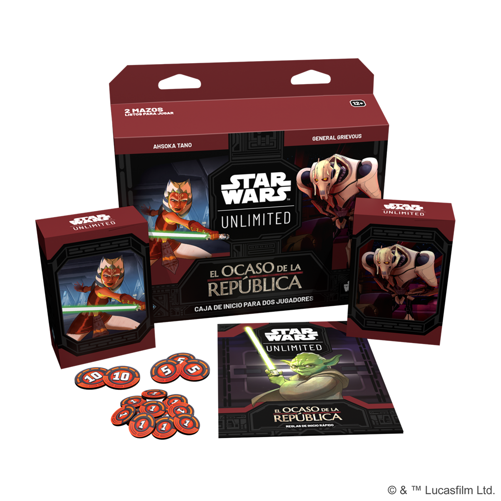 Star Wars Unlimited Twilight of the Republic Two-Player Starter | Juegos de cartas coleccionables y TCG en PiedraBruja Chile
