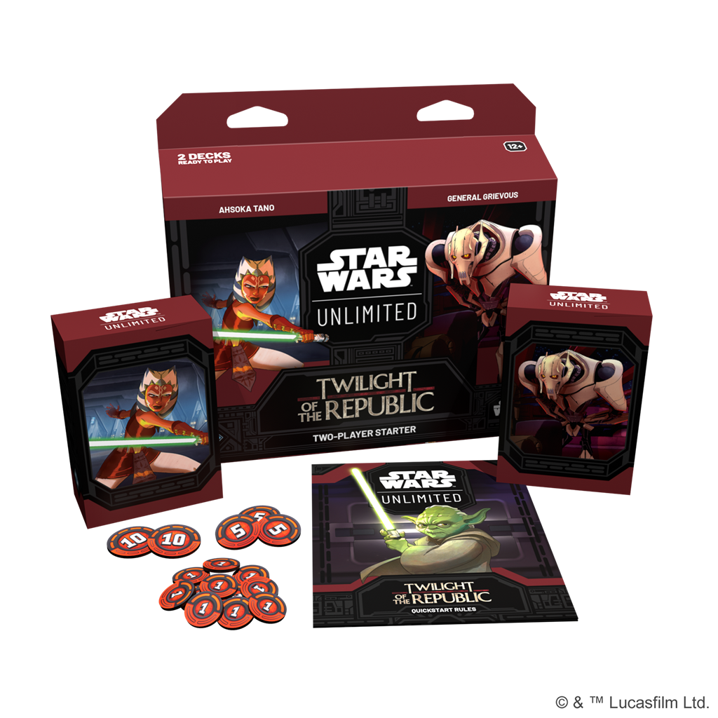 Star Wars Unlimited Twilight of the Republic Two-Player Starter