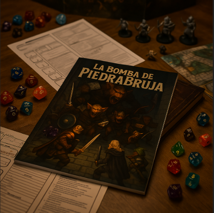 D&D Alt: La Bomba de PiedraBruja - Revista Impresa