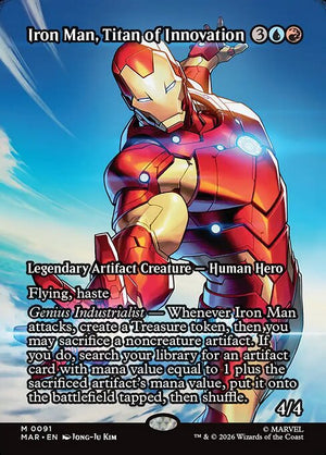 Iron Man, Titan of Innovation Regular (ingles) 91 | Singles MTG en PiedraBruja