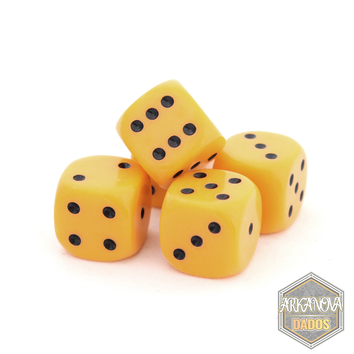 Sólidos - 1D6 Grande Amarillo