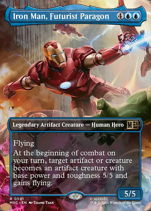 Iron Man, Futurist Paragon Regular (ingles) 501 | Singles MTG en PiedraBruja