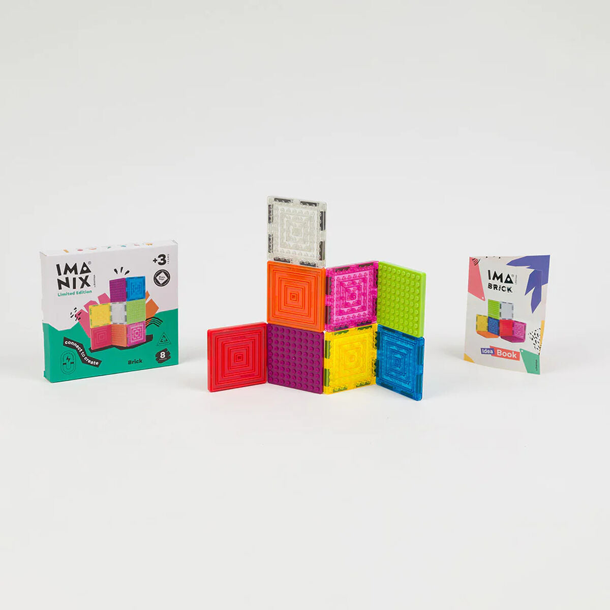 Imanix Brick 8 piezas | Juguetes, regalos y entretenimiento en PiedraBruja Chile