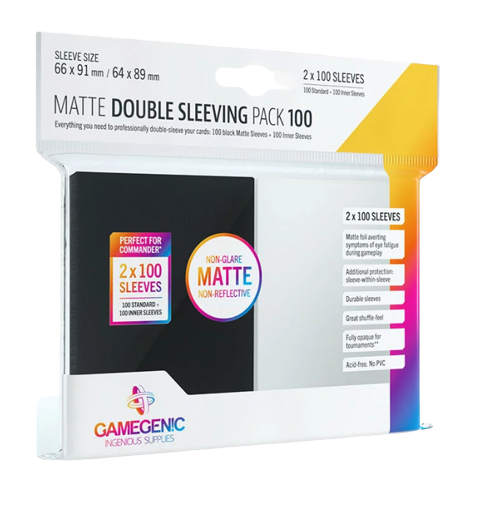 Matte Double Sleeving (x100)