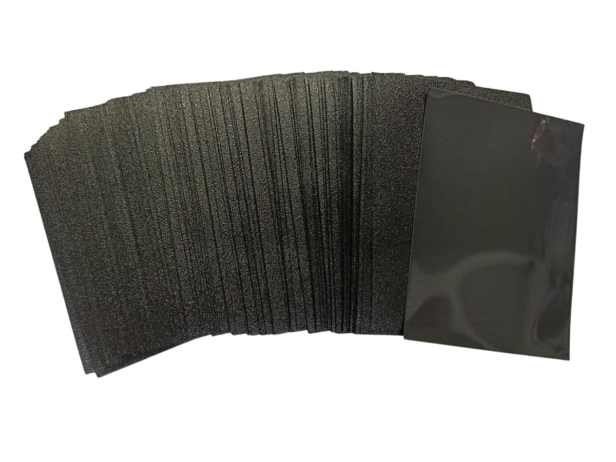 Sleeves Matte – Obsidian Guard Negro (100 uds.)