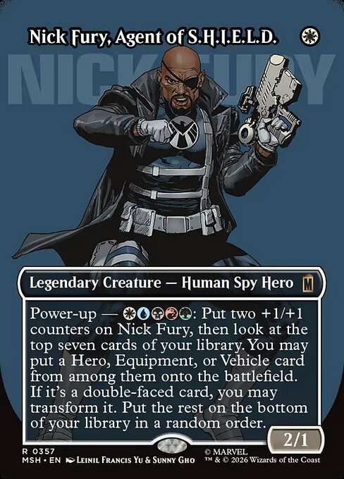 Nick Fury, Agent of S.H.I.E.L.D. Regular Foil (ingles) 357 | Singles MTG en PiedraBruja