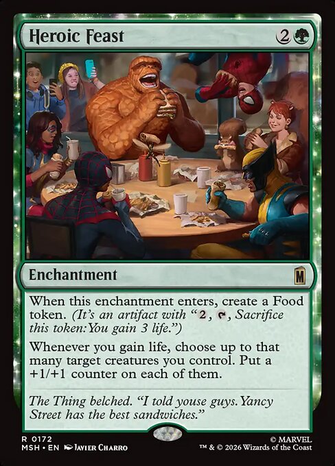 Heroic Feast Regular Foil (ingles) 172 | Singles MTG en PiedraBruja