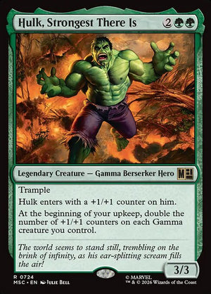 Hulk, Strongest There Is Regular Foil (ingles) 724 | Singles MTG en PiedraBruja