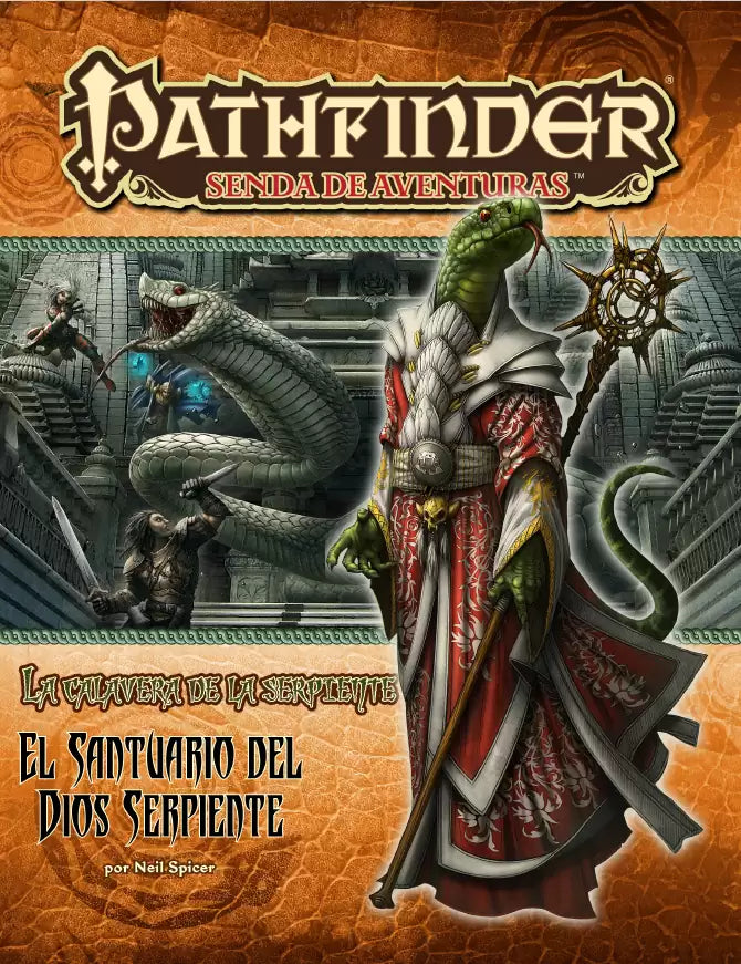 Pathfinder La calavera de la serpiente 6 - El santuario del Dios Serpiente