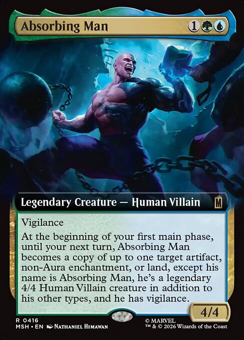 Absorbing Man Regular (ingles) 416 | Singles MTG en PiedraBruja