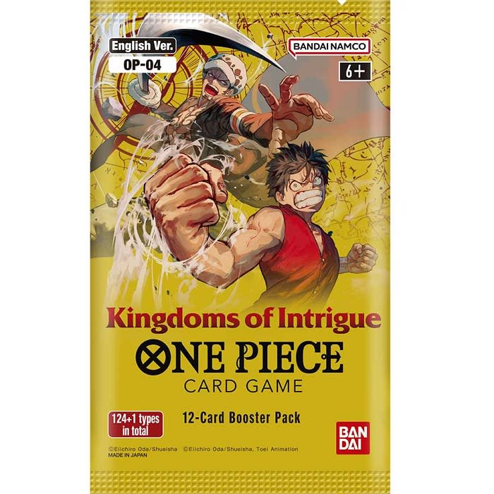 OP04 Kingdoms of Intrigue - Booster | One Piece Card Game, sobres y cartas coleccionables en PiedraBruja Chile