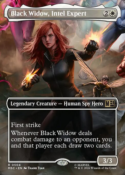 Black Widow, Intel Expert Regular (ingles) 504 | Singles MTG en PiedraBruja