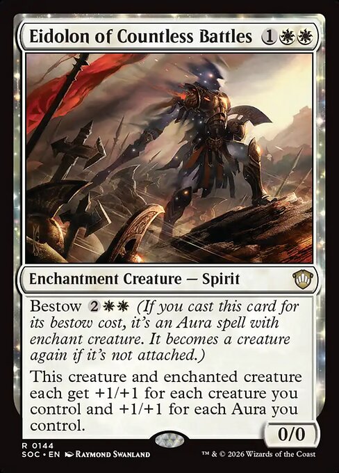 Eidolon of Countless Battles Regular (ingles) 144 | Singles MTG en PiedraBruja