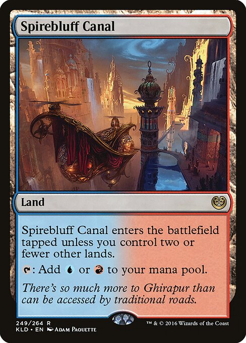 Spirebluff Canal Regular (ingles) 249 | Singles MTG en PiedraBruja